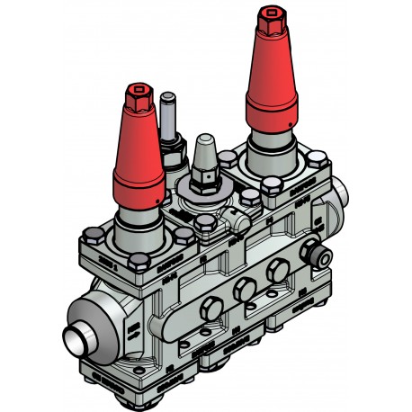 027L4151 DANFOSS REFRIGERATION Bloco de válvulas ICF 25-6-90