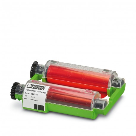 TMP-RIBBON 110 RD 100 0803377 PHOENIX CONTACT Cartucho de cinta entintada, para THERMOMARK PRIME para la imp..