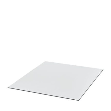 GPK 500X500X0,8 WH/BK 0808561 PHOENIX CONTACT Placa de grabado, Placa, blanco, sin rotular, rotulable con: P..