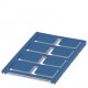 UC-EMLP (27X18) BU 0830288 PHOENIX CONTACT Marcador de plástico, Estera, azul, sin rotular, rotulable con: B..