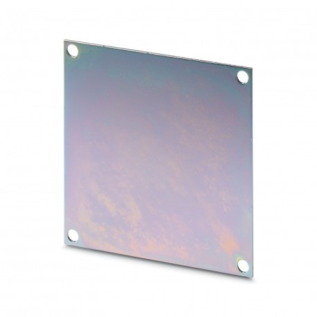 AE MP SH EP 75X190 0899432 PHOENIX CONTACT Placa de montaje, anchura: 64 mm, altura: 179 mm, color: plateado