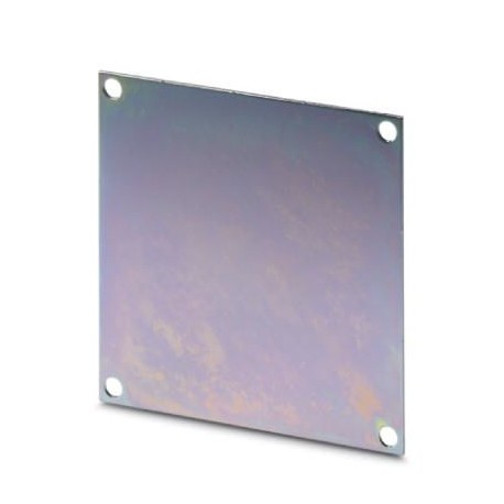 AE MP SH EP 100X320 0899433 PHOENIX CONTACT Placa de montaje, anchura: 87 mm, altura: 308 mm, color: plateado