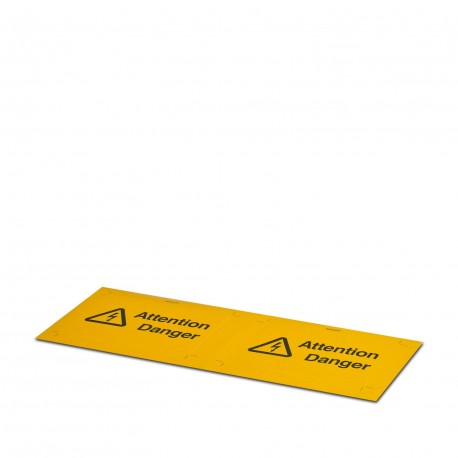 WS-3K 1004490 PHOENIX CONTACT Etiquette d'avertissement