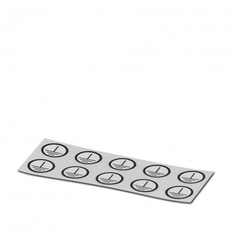 ET-ERDE BOGEN 1004526 PHOENIX CONTACT Etikett mit Erdesymbol