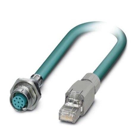 VS-M12FSBP-IP20-94C-LI/1,0 1403374 PHOENIX CONTACT Network cable