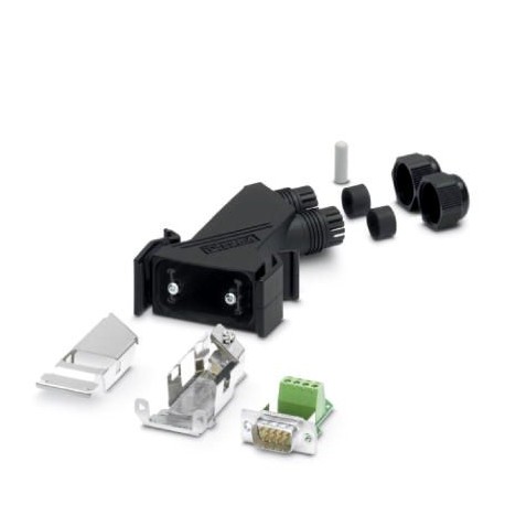 VS-09-PROFIBUS-SC-BK 1405523 PHOENIX CONTACT Conector enchufable D-SUB, índice de protección: IP67, número d..
