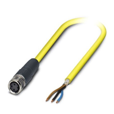 SAC-3P-10,0-542/M8 FS SH BK 1406061 PHOENIX CONTACT Câbles pour capteurs/actionneurs