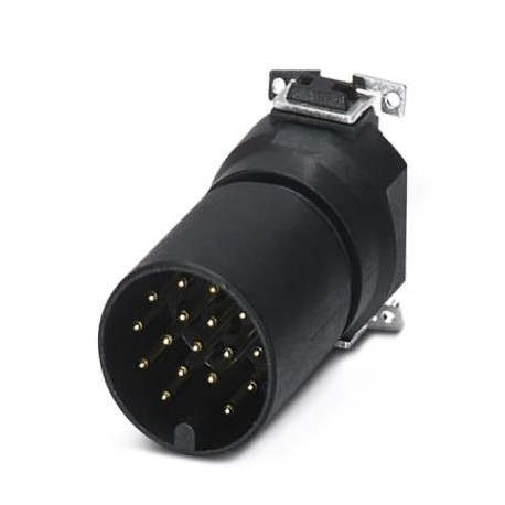 SACC-CI-M12MS-17P SMD T 1411930 PHOENIX CONTACT Soporte de contactos, 17-polos, Conector macho, recto, M12, ..