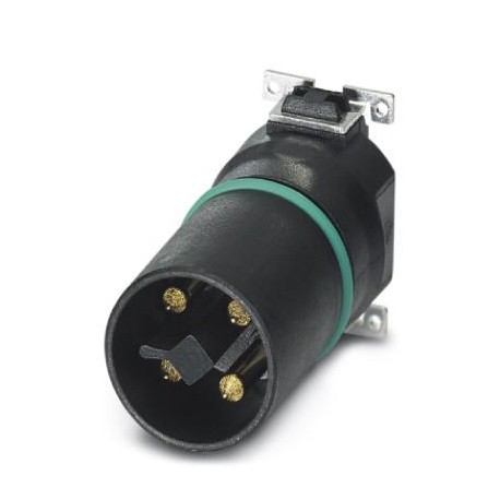 SACC-CIP-M12MST-4P SMD T 1411948 PHOENIX CONTACT Soporte de contactos, Potencia, 4-polos, Conector macho, re..