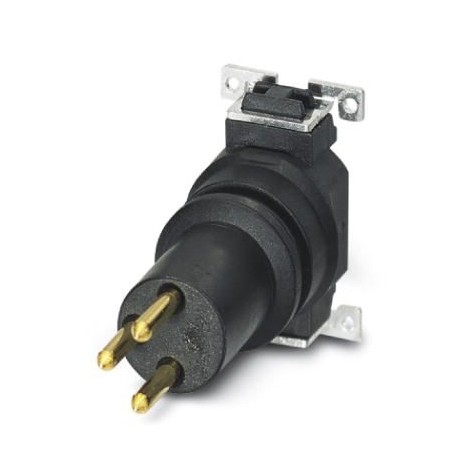 SACC-CI-M8MS-3P SMD T 1412225 PHOENIX CONTACT Soporte de contactos, 3-polos, Conector macho, recto, M8, A-co..