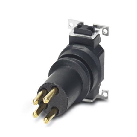 SACC-CI-M8MS-4P SMD R32 1412249 PHOENIX CONTACT Soporte de contactos, 4-polos, Conector macho, recto, M8, A-..