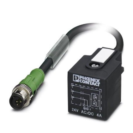 SAC-3P-M12MS/2,0-PUR/A-1L-Z 1439599 PHOENIX CONTACT Cable para sensores/actuadores
