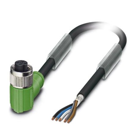 SAC-5P-10,0-PVC/M12FR SH BK 1527757 PHOENIX CONTACT Cable para sensores/actuadores