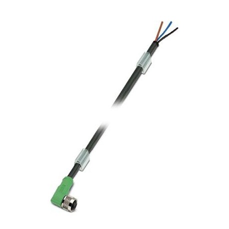 SAC-3P- 5,0-PUR/M 8FR BK 1528073 PHOENIX CONTACT Sensor/actuator cable