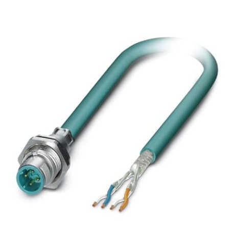 SACCBP-M12MSD-4CON-M16/0,5-931 1551561 PHOENIX CONTACT Bussystem-Einbausteckverbinder