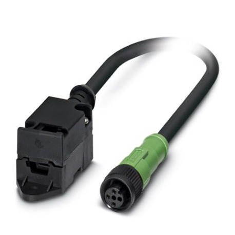 SAC-2P-ASIFK/ 5,0-PUR/M12FS P 1557316 PHOENIX CONTACT Cable de sistema de bus
