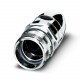 RC-00000007100 1592618 PHOENIX CONTACT Carcasa para conector circular, serie: RC, recto, Bloqueo por tornill..