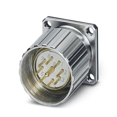 RC-09P1N12Y300 1595336 PHOENIX CONTACT M23, Plug-in connector for front wall appliances with knurled nut, se..
