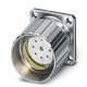 RC-12S2N12Y300 1599993 PHOENIX CONTACT M23, Conector de encaixe para aparelhos de parede frontal com porca s..