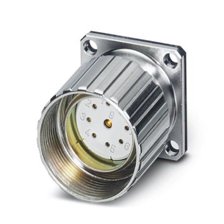 RC-63S1N12Y31B 1603757 PHOENIX CONTACT M23, Conector de encaixe para aparelhos de parede frontal com porca s..