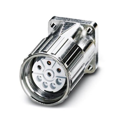 SF-7ES1N8AY000 1605622 PHOENIX CONTACT Conector enchufable para aparatos pared delantera con tuerca moletead..