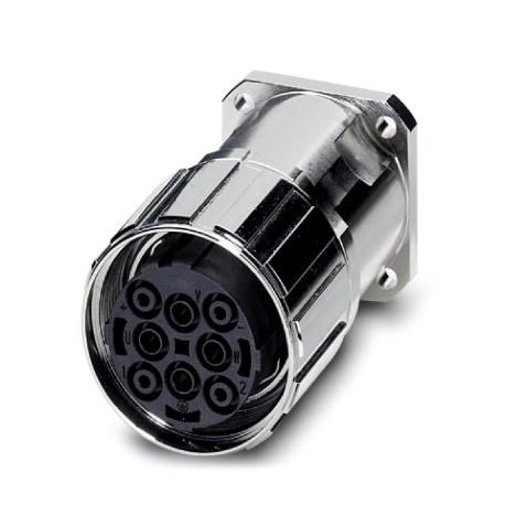 SM-5ES1N8AY000 1605823 PHOENIX CONTACT Conector enchufable para aparatos pared delantera con tuerca moletead..