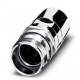 RM-00000007300 1607028 PHOENIX CONTACT Carcasa para conector circular, serie: RM, recto, Bloqueo por tornill..