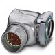 RF-12P1N8AAF00 1607234 PHOENIX CONTACT Conect. enchuf. for apar. wall delant., bent, fixed, Locking screw, M..