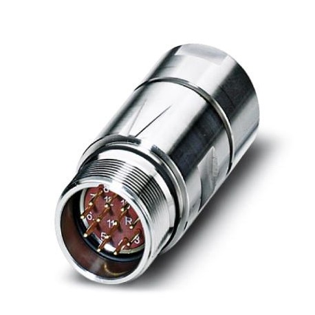 RF-12P2S8A9VDU 1613969 PHOENIX CONTACT Conector enchufable de acoplamiento, recto, Bloqueo por tornillo, M23..
