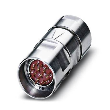 RF-12P1N8A8VDU 1614067 PHOENIX CONTACT Conector para cables, recto, Bloqueo por tornillo, M23, número de pol..