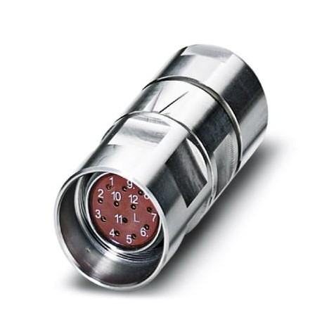 RF-12S2N8A8VDU 1615068 PHOENIX CONTACT Conector para cables, recto, Bloqueo por tornillo, M23, número de pol..