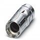 CA-000000080DNS 1621409 PHOENIX CONTACT Conector enchufable para cables, recto, apantallado: sí, Bloqueo SPE..