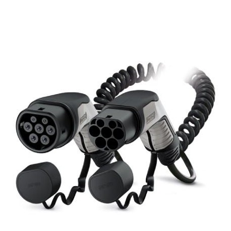 EV-T2G3PC-3AC32A-4,0M6,0EHBK01 1627136 PHOENIX CONTACT Cabos de carga AC