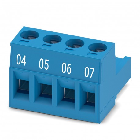 MSTB 2,5/ 4-ST-5,08BUBDWH04-07 1701420 PHOENIX CONTACT Conector de placa de circuito impreso, sección nomina..
