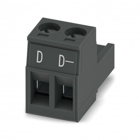 MSTB 2,5/ 2-ST BK BDWH:D,D- 1702740 PHOENIX CONTACT Conector de placa de circuito impreso, sección nominal: ..