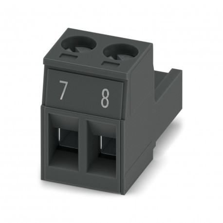 MSTB 2,5/ 2-ST BK BDWH:7,8 1702741 PHOENIX CONTACT Conector de placa de circuito impreso, sección nominal: 2..