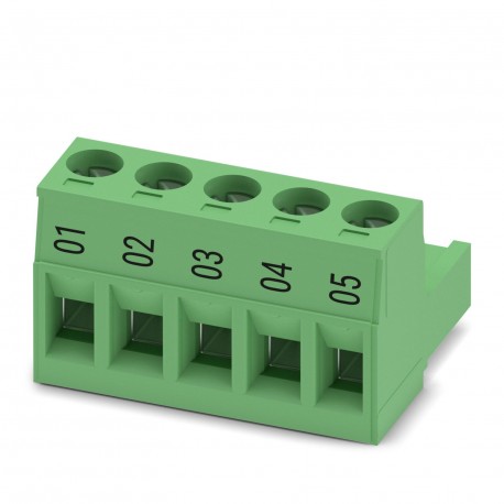 MSTB 2,5/ 5-ST-5,08 AUBD01-05Q 1702823 PHOENIX CONTACT Conector de placa de circuito impreso, sección nomina..