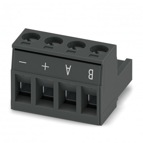 MSTB 2,5/ 4-ST-5,08 BKBDWH-BSO 1798524 PHOENIX CONTACT Conector de placa de circuito impreso, sección nomina..