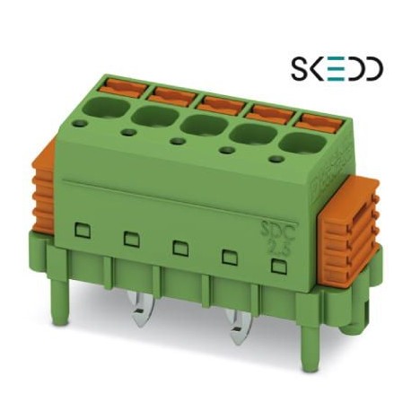 SDC 2,5/ 2-PV-5,0-ZB 1864037 PHOENIX CONTACT Conector directo para placa de circuito impreso, sección nomina..