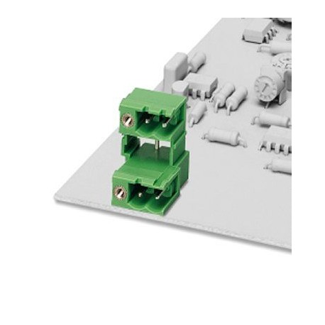 MDSTB 2,5/ 2-GFL 1877740 PHOENIX CONTACT Carcasa base placa de circuito impreso, sección nominal: 2,5 mm2, c..
