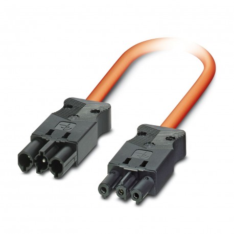 PLD E 608-CA-MS/4,0/FS AM 2702305 PHOENIX CONTACT Cable de potencia, 3-polos, PVC, naranja RAL 2004, Conecto..