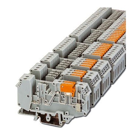 URELG 7-PMTK 2820725 PHOENIX CONTACT Bloques de bornes de base con toma de pruebas a ambos lados e interrupc..