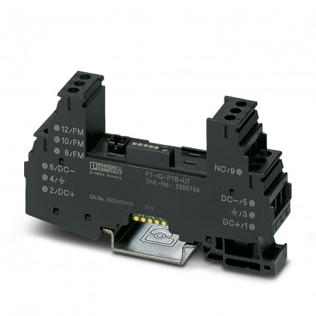 PT-IQ-PTB-BE-UT 2905364 PHOENIX CONTACT Base da proteção contra surtos