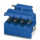 MSTBO 2,5/ 4-G1L BU 2907790 PHOENIX CONTACT Carcasa base placa de circuito impreso, sección nominal: 2,5 mm2..