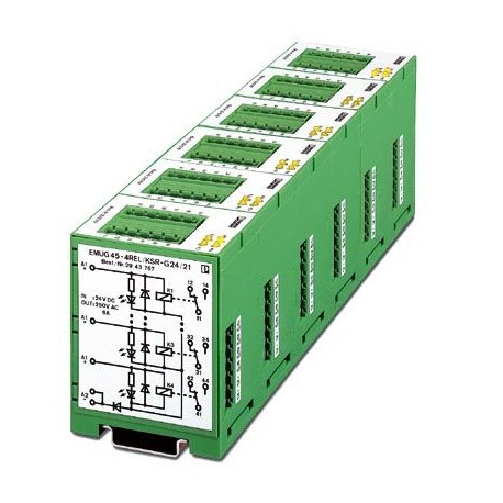 EMUG 45- 4REL/KSR-G 24/21 2943767 PHOENIX CONTACT Multiple relay module