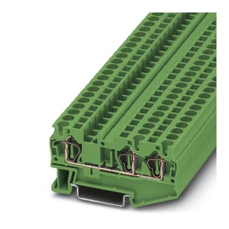 ST 4-TWIN GN 3037384 PHOENIX CONTACT Feed-through terminal block