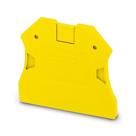 D-UT 2,5/10 YE 3047248 PHOENIX CONTACT Piastra terminale