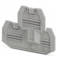 D-UTTB 2,5/4 ZBU GY 3074376 PHOENIX CONTACT Tapa final, anchura: 4,78 mm, color: gris