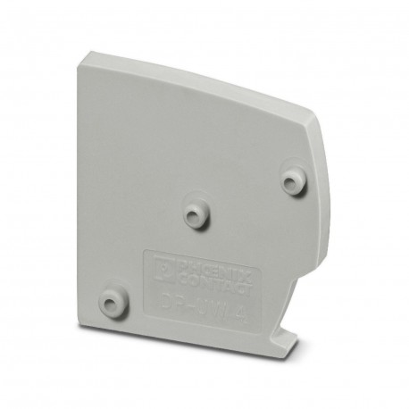 DP-UW 4 3074499 PHOENIX CONTACT Placa separadora, color: gris, familia de artículos: Accesorios