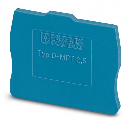 D-MPT 2,5 BU 3248141 PHOENIX CONTACT Piastra terminale